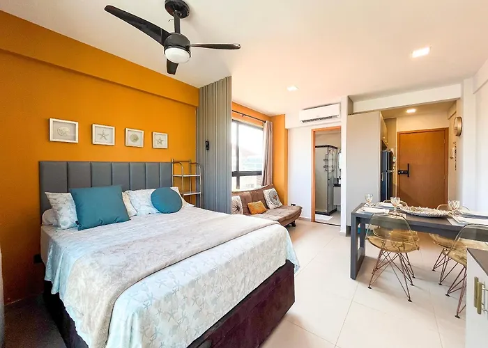 Flat Moderno em Porto de Galinhas para até 5 pessoas